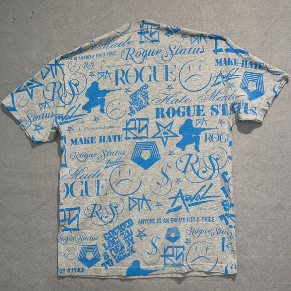 DTA Rogue Status vintage graphic tee large - Picture 3 of 3